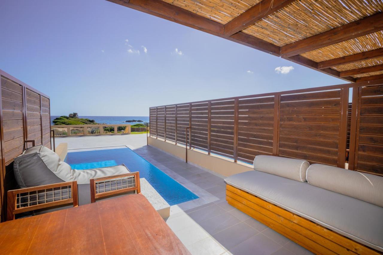 Апартаменты La Perla Di Barla Seafront Kanalos Экстерьер фото