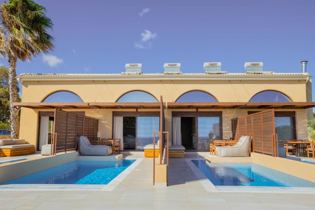 Апартаменты La Perla Di Barla Seafront Kanalos Экстерьер фото