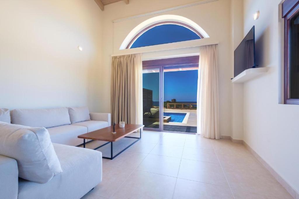 Апартаменты La Perla Di Barla Seafront Kanalos Экстерьер фото